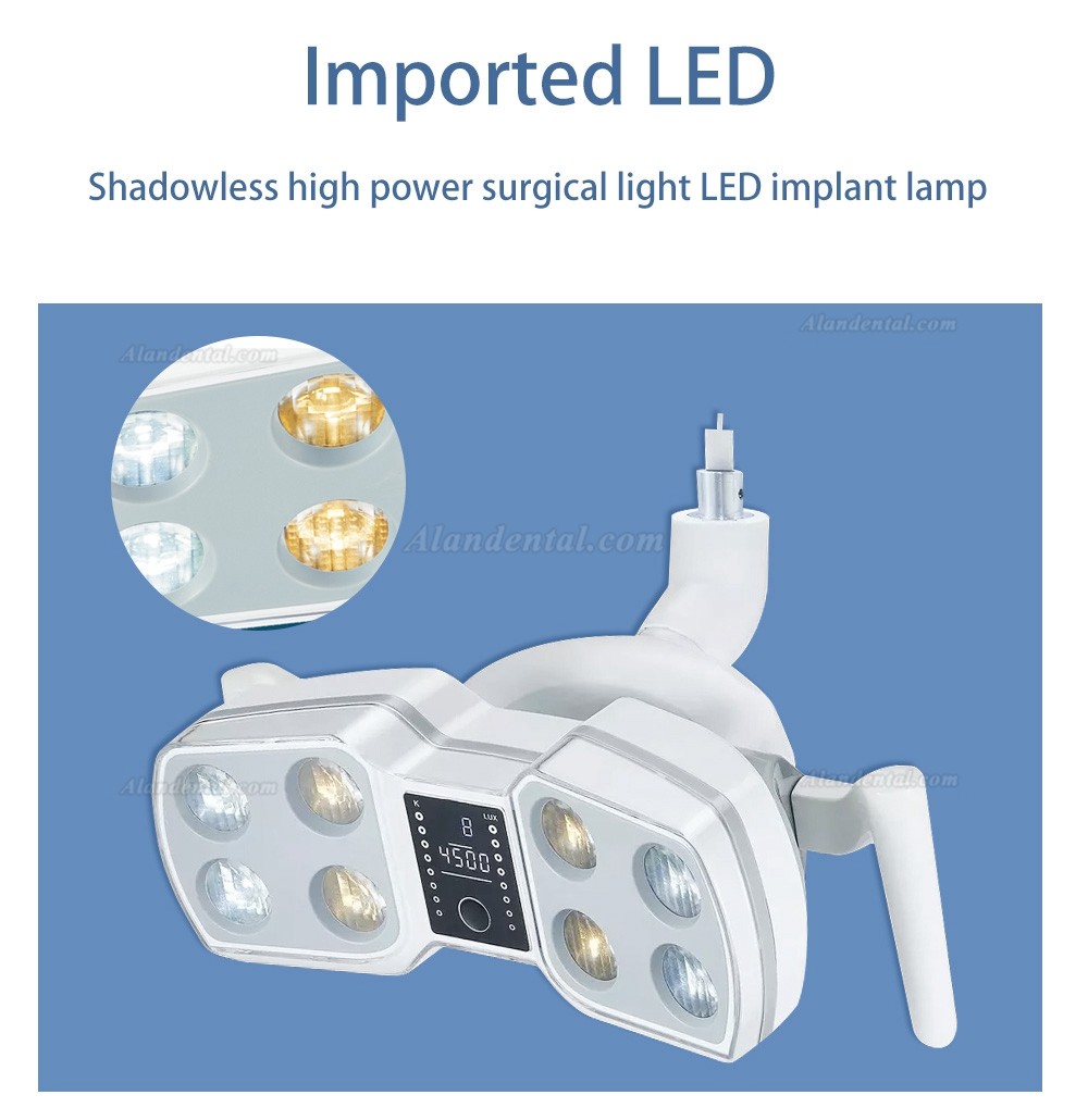 Saab KY-P126 Dental Chair LED Light Lamp Operating Light 8 Bulbs (Connection 22/24/26mm)